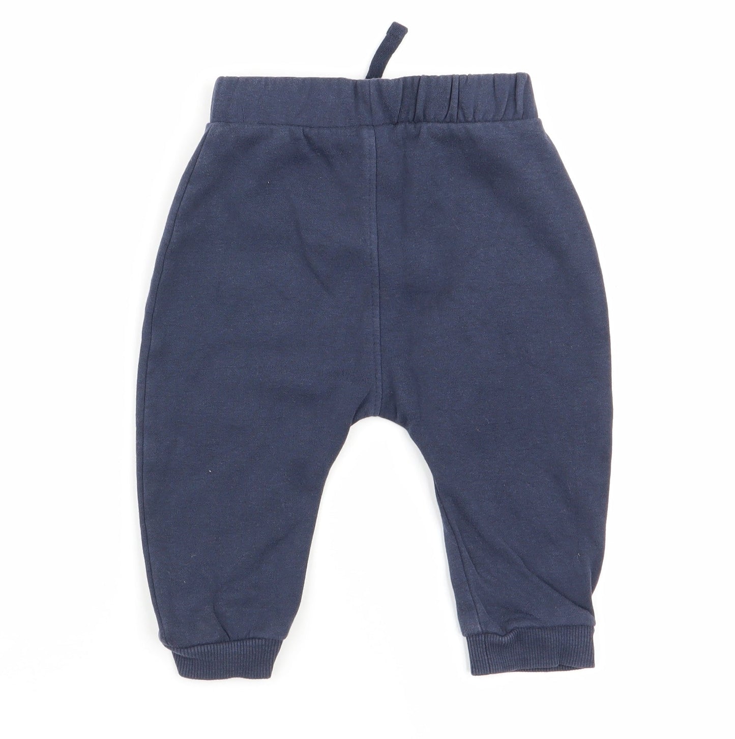 Asda George Boys Blue   Jogger Trousers Size 6-9 Months