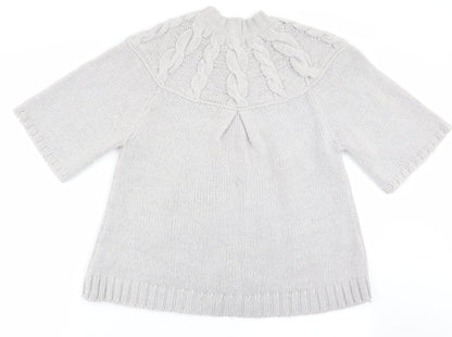 Chilli Pepper Womens Grey   Cardigan Jumper Size L