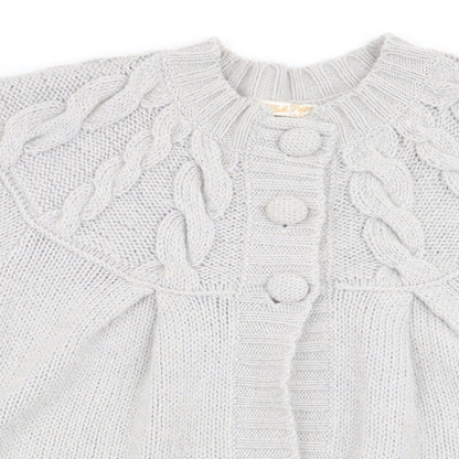 Chilli Pepper Womens Grey   Cardigan Jumper Size L