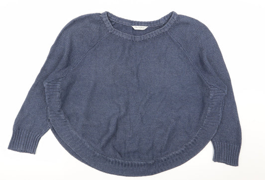 Womens UK Size 8 Miss Selfridge Blue Pullover Jumper