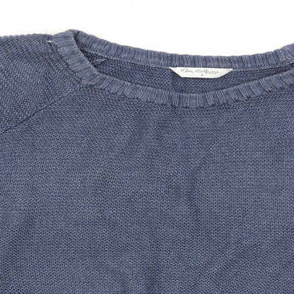 Womens UK Size 8 Miss Selfridge Blue Pullover Jumper