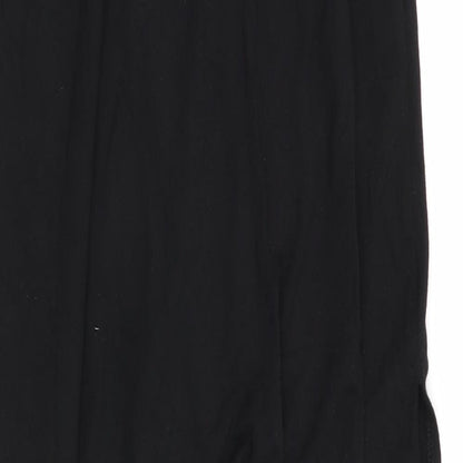 Womens UK Size 8 River Island Black Basic Tank