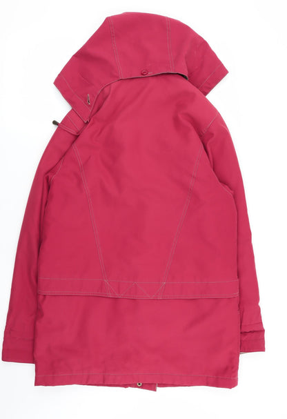 Mens UK Size S telemac Red Overcoat