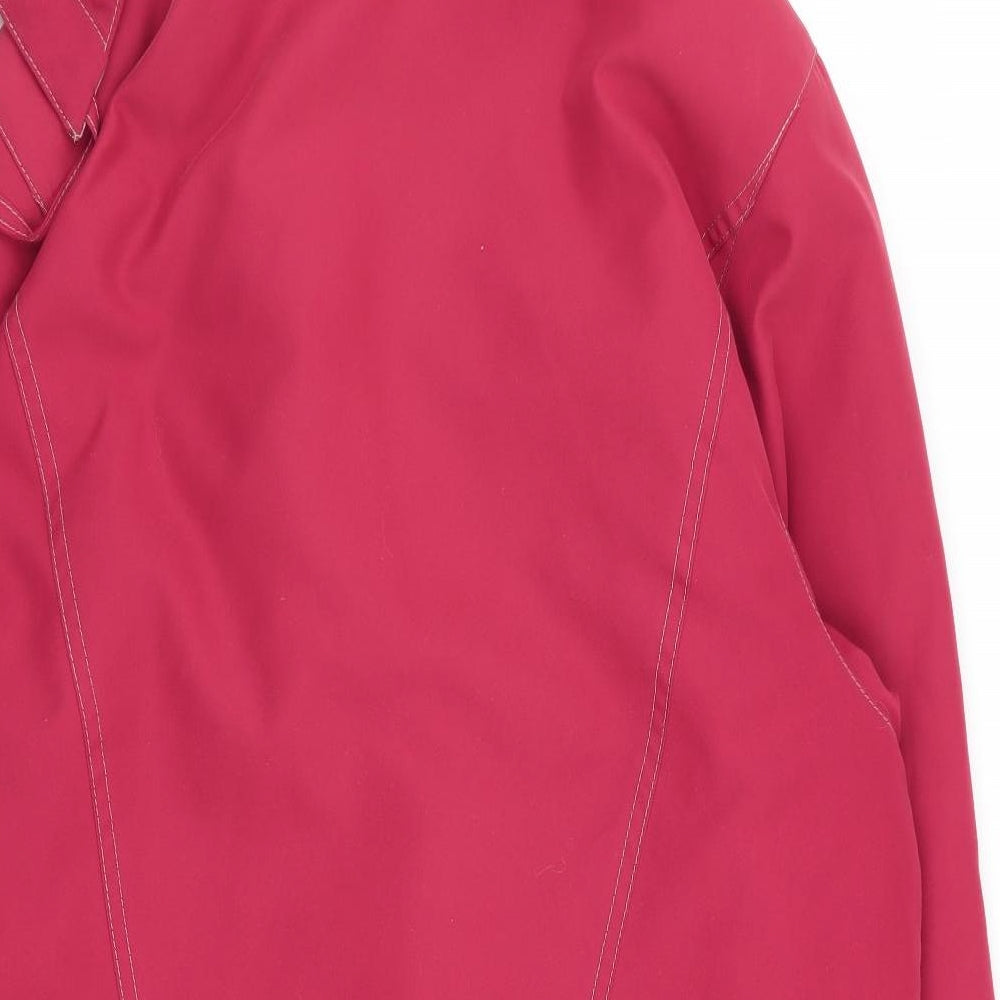 Mens UK Size S telemac Red Overcoat