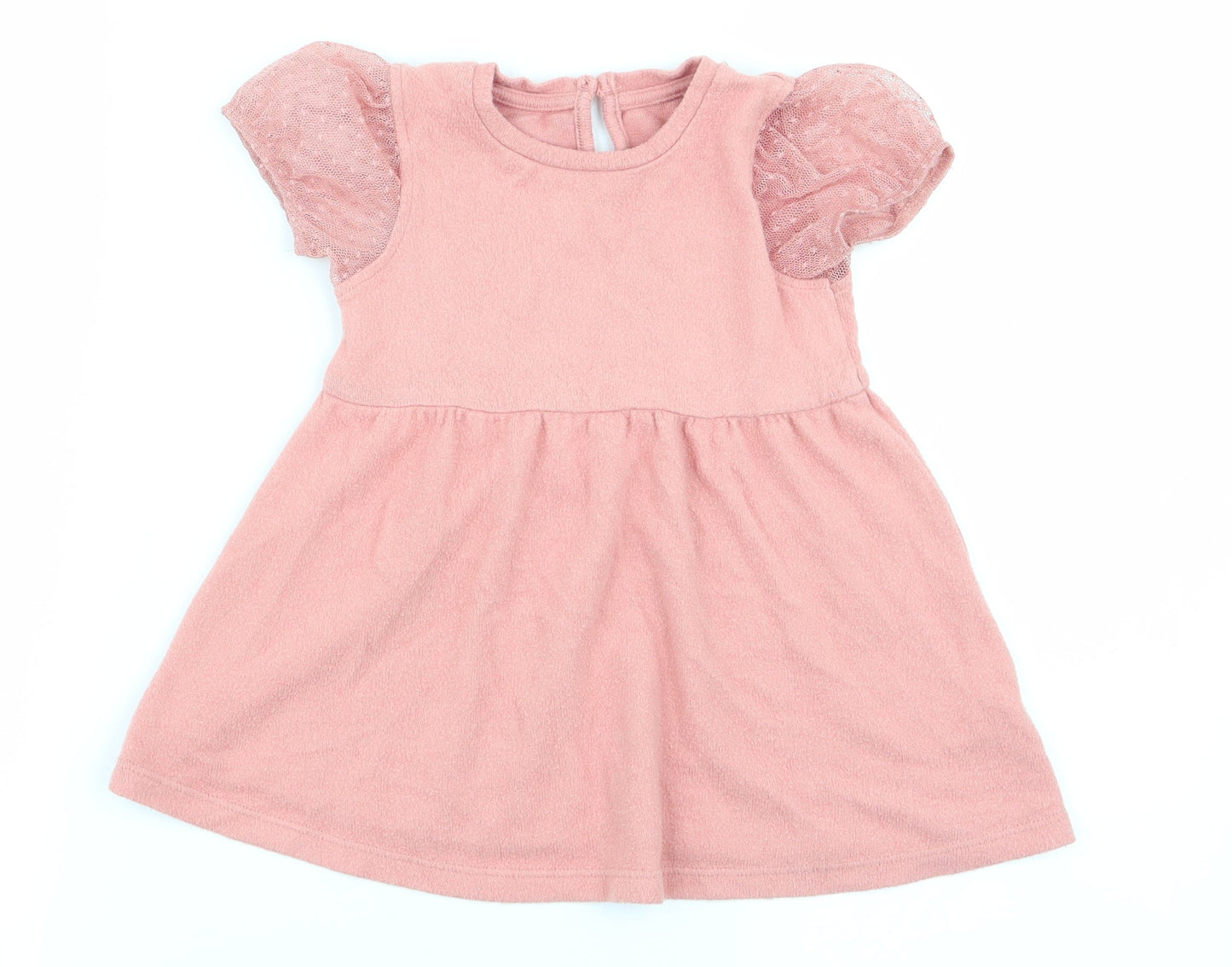 Matalan Girls Pink   Fit & Flare  Size 9-12 Months