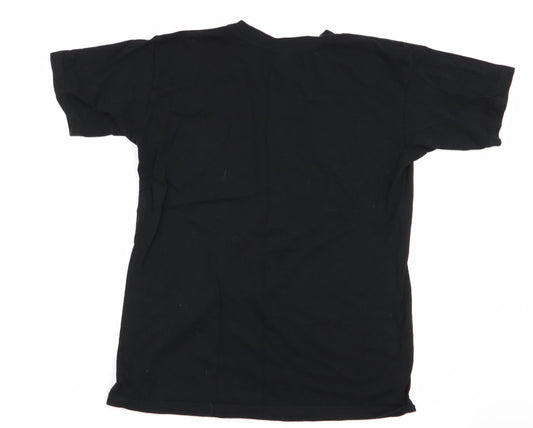 B&C collection Womens Black   Basic T-Shirt Size 12