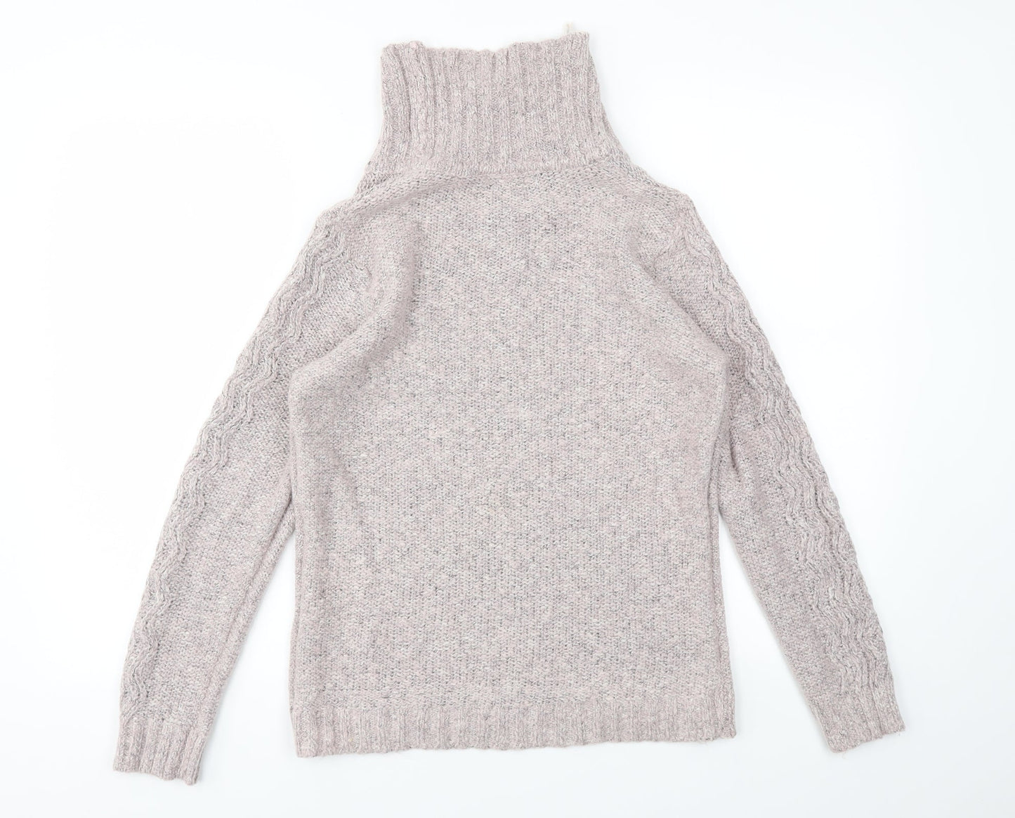 Womens UK Size S BM Pink Pullover Jumper