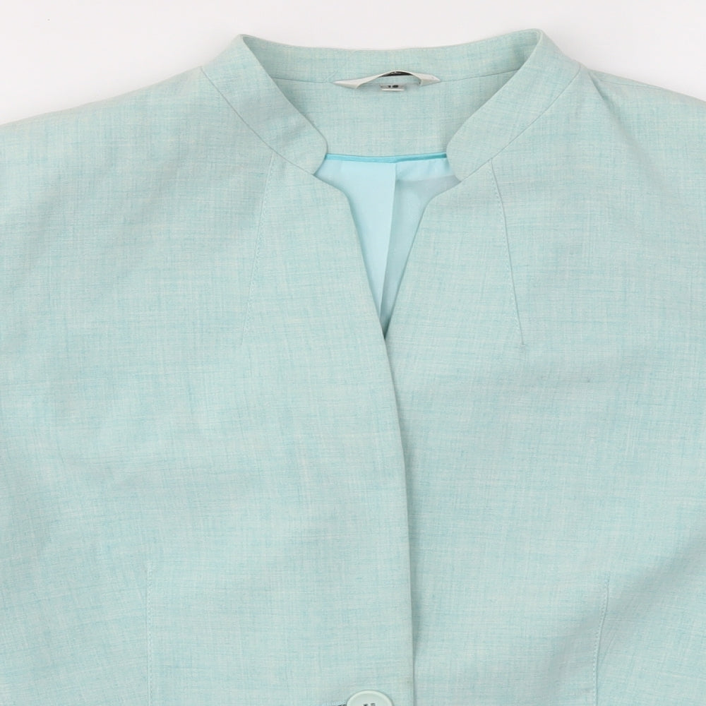 Klass Womens Blue   Jacket Blazer Size 16