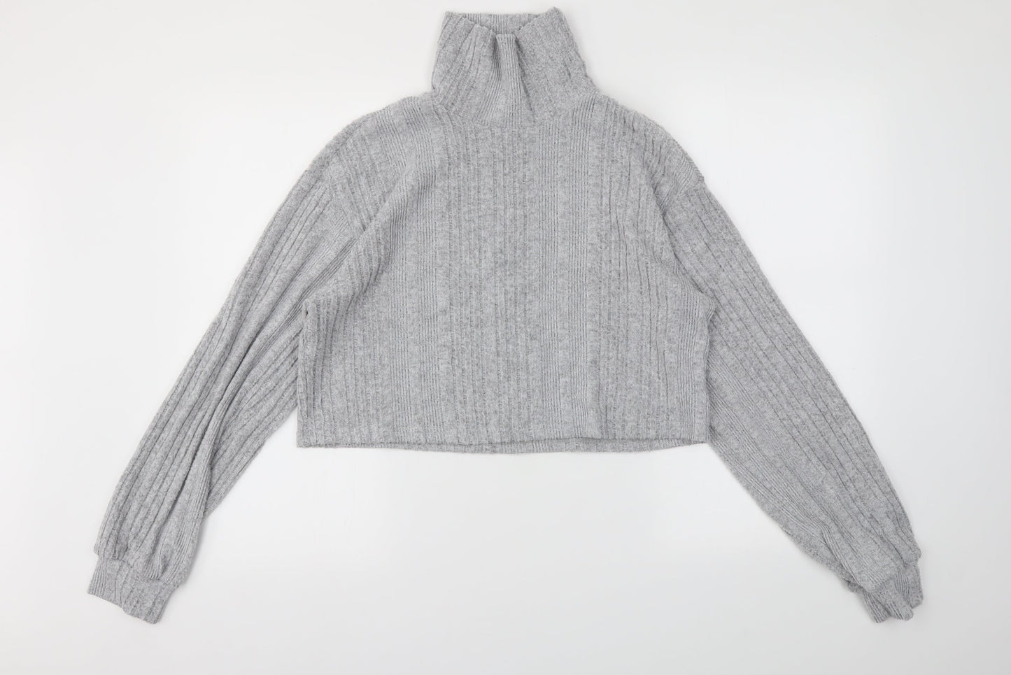 SheIn Womens Grey   Pullover Jumper Size L