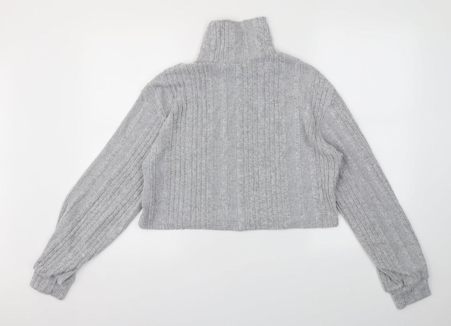SheIn Womens Grey   Pullover Jumper Size L