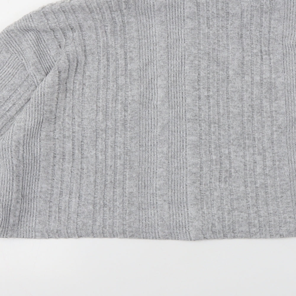 SheIn Womens Grey   Pullover Jumper Size L