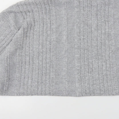 SheIn Womens Grey   Pullover Jumper Size L