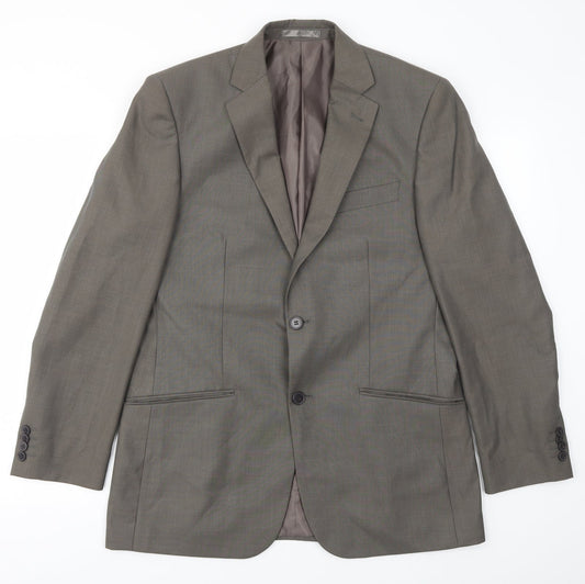 F&F Mens Grey   Jacket Blazer Size 38