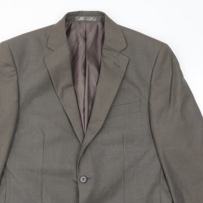 F&F Mens Grey   Jacket Blazer Size 38