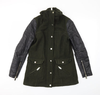 Womens UK Size 8 River Island Green Jacket