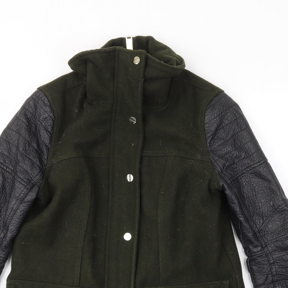 Womens UK Size 8 River Island Green Jacket