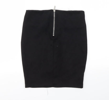Edge Street Womens Black   A-Line Skirt Size 28 in
