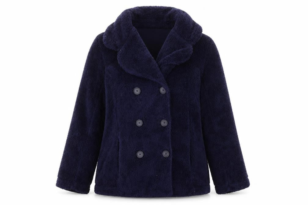 Womens UK Size 10 Cotton Traders Blue Jacket