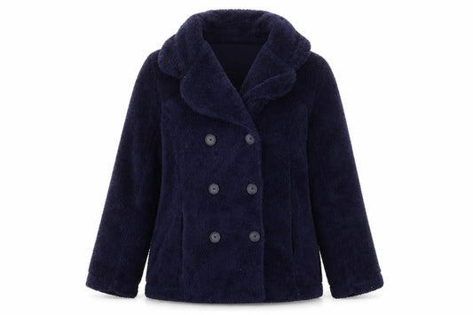 Womens UK Size 10 Cotton Traders Blue Jacket