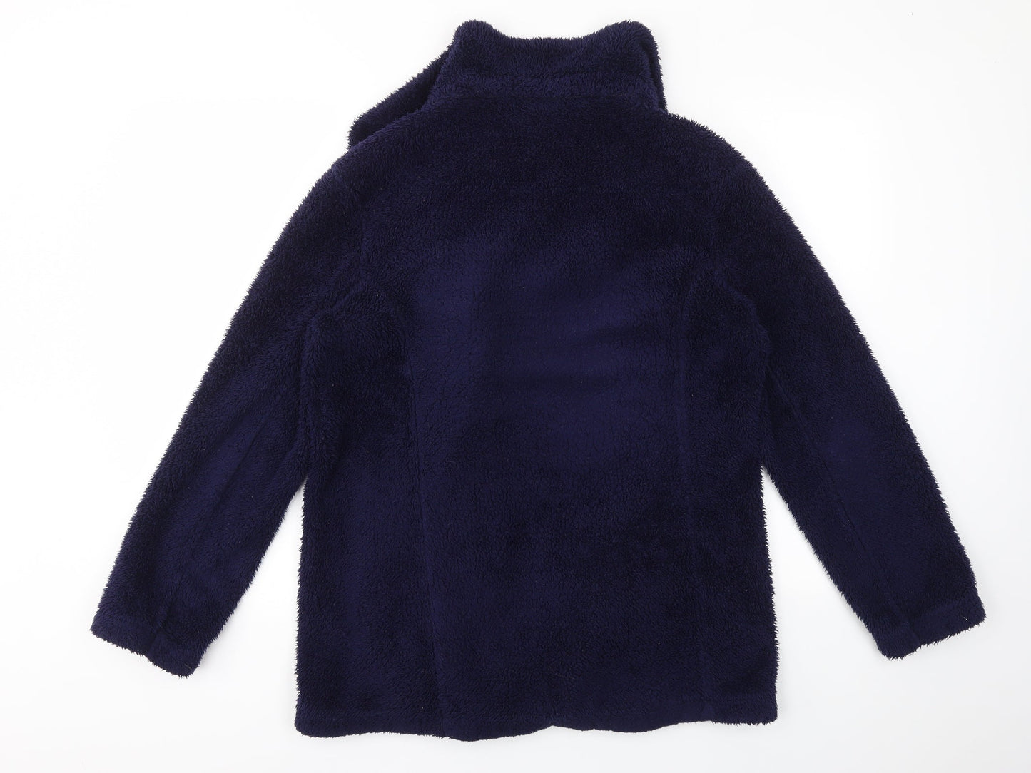 Womens UK Size 10 Cotton Traders Blue Jacket