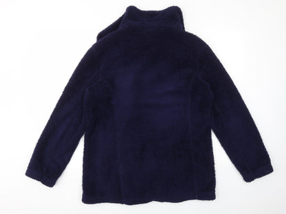 Womens UK Size 10 Cotton Traders Blue Jacket