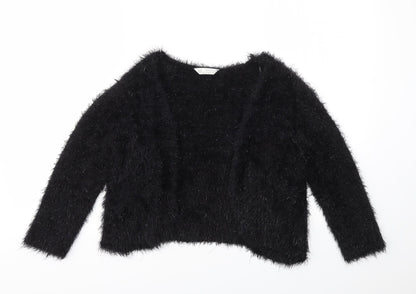 Womens UK Size 12 BHS Black Cardigan Jumper