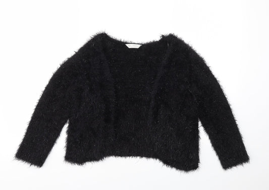 BHS Womens Black   Cardigan Jumper Size 12