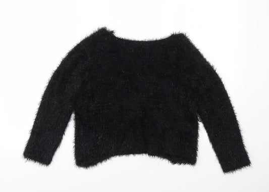 BHS Womens Black   Cardigan Jumper Size 12