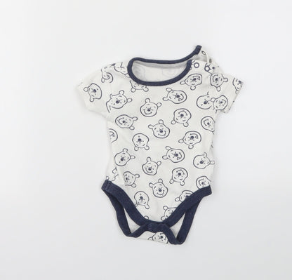 George  Multicoloured Animal Print  Babygrow One-Piece Size 0-3 Months