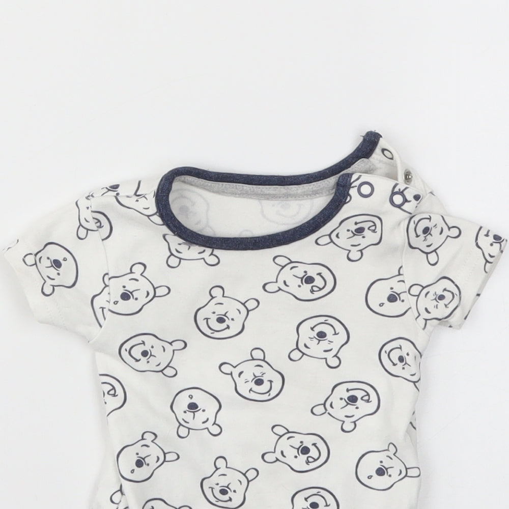 George  Multicoloured Animal Print  Babygrow One-Piece Size 0-3 Months