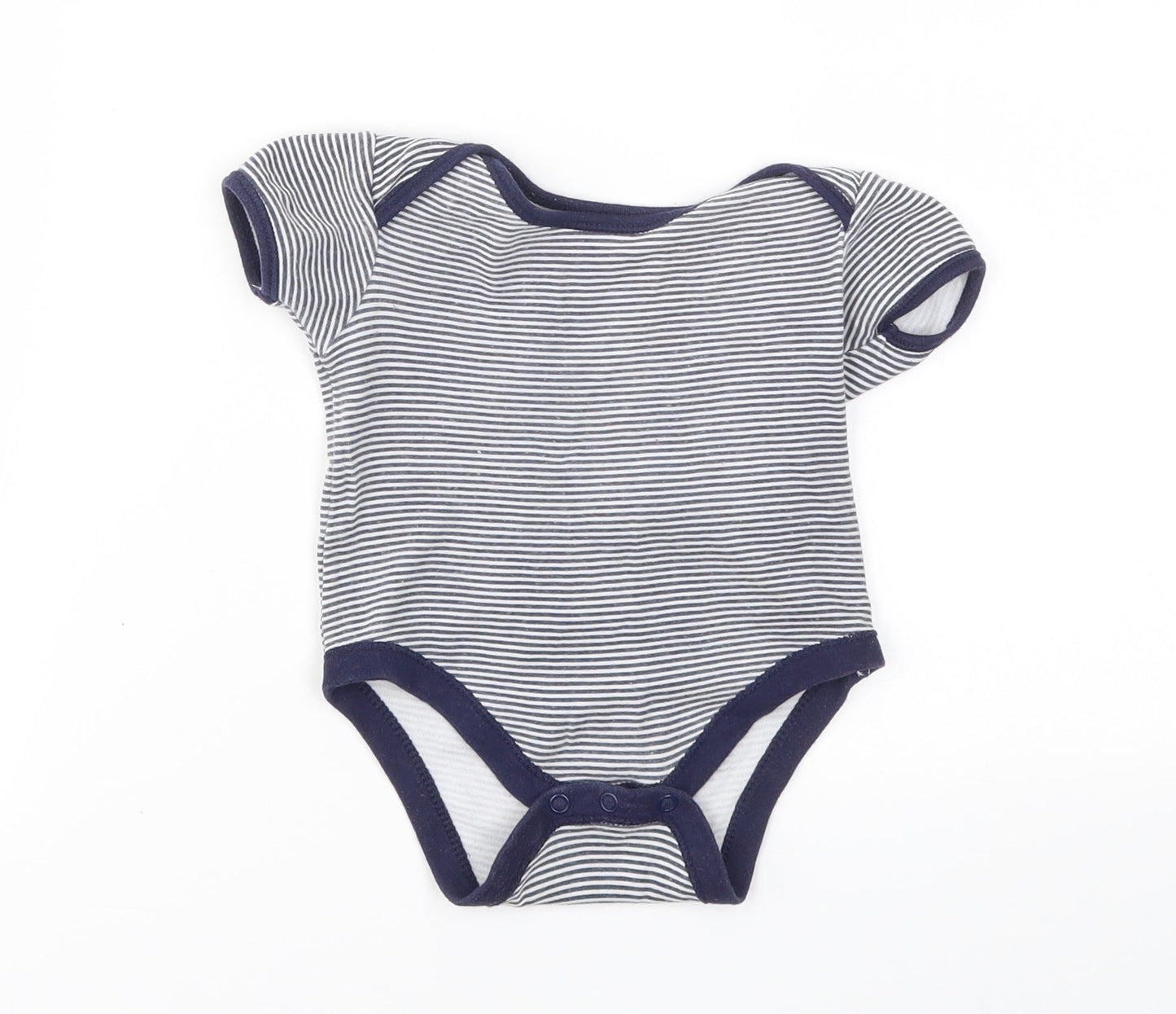George Girls Multicoloured Striped  Babygrow One-Piece Size 6-9 Months
