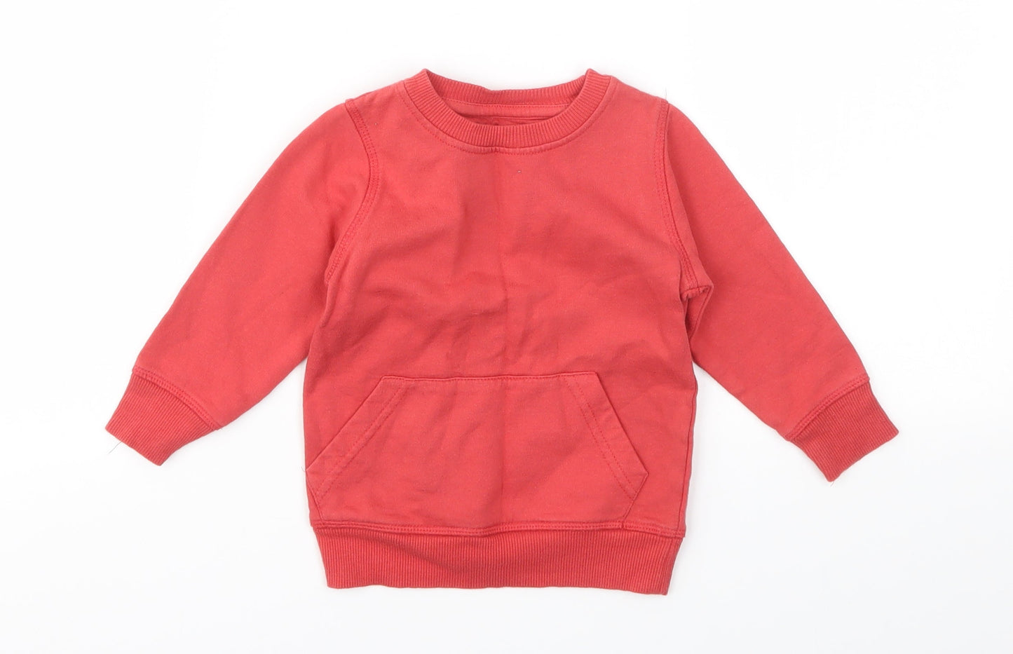 Urban Rascals Boys Red   Henley Jumper Size 12-18 Months