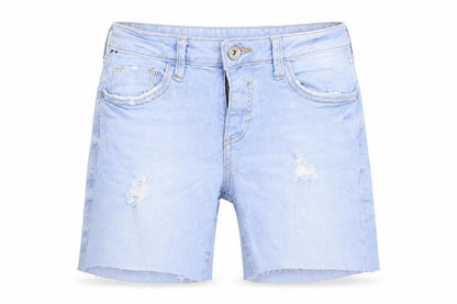 Womens UK Size 6 Denim & Co. Extra-Slim Fit Bermuda Shorts