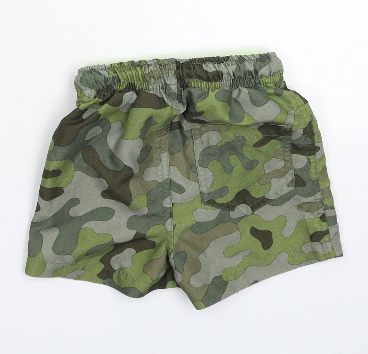 Nutmeg Boys Multicoloured Camouflage  Bermuda Shorts Size 3-4 Years