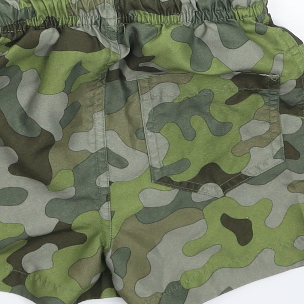Nutmeg Boys Multicoloured Camouflage  Bermuda Shorts Size 3-4 Years