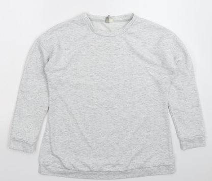 Womens UK Size 10 ASOS Grey Pullover Sweatshirt