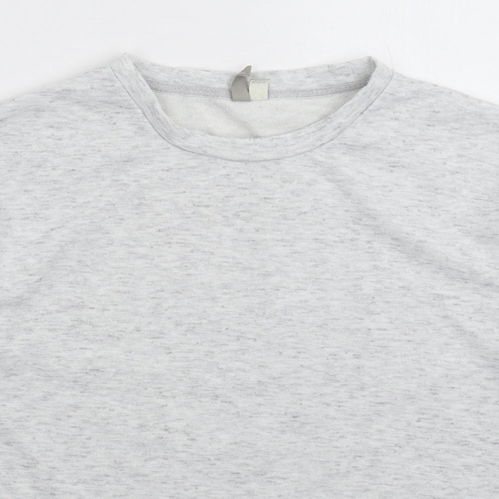 Womens UK Size 10 ASOS Grey Pullover Sweatshirt