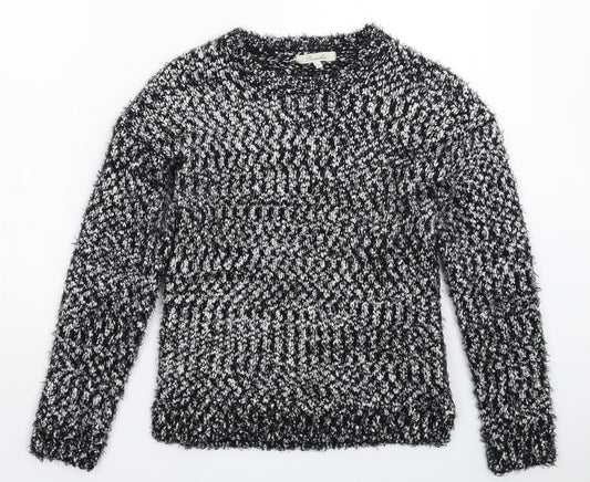Womens UK Size S Peacocks Grey Pullover Jumper