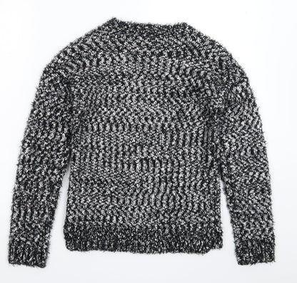 Womens UK Size S Peacocks Grey Pullover Jumper