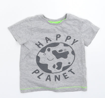 F&F Baby Grey   Basic T-Shirt Size 12-18 Months