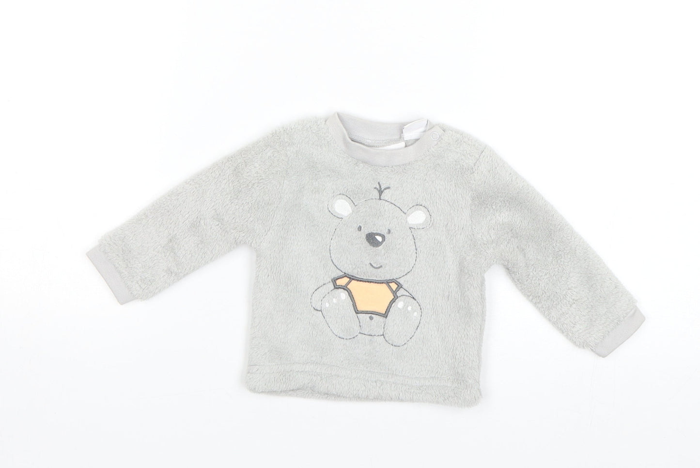 Babies R Us Baby Grey   Cami Pyjama Top Size 0-3 Months  - 0-2 Months