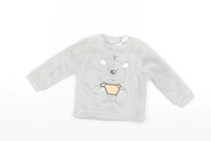 Babies R Us Baby Grey   Cami Pyjama Top Size 0-3 Months  - 0-2 Months