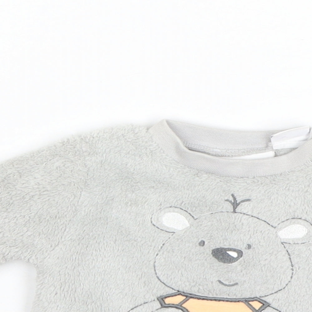 Babies R Us Baby Grey   Cami Pyjama Top Size 0-3 Months  - 0-2 Months