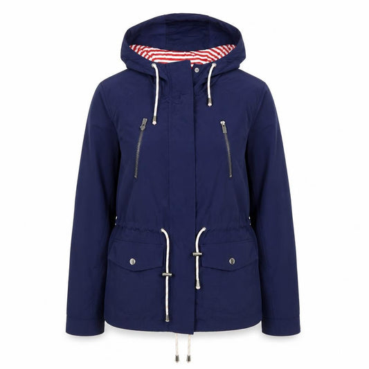Womens UK Size 8 Atmosphere Blue Rain Coat