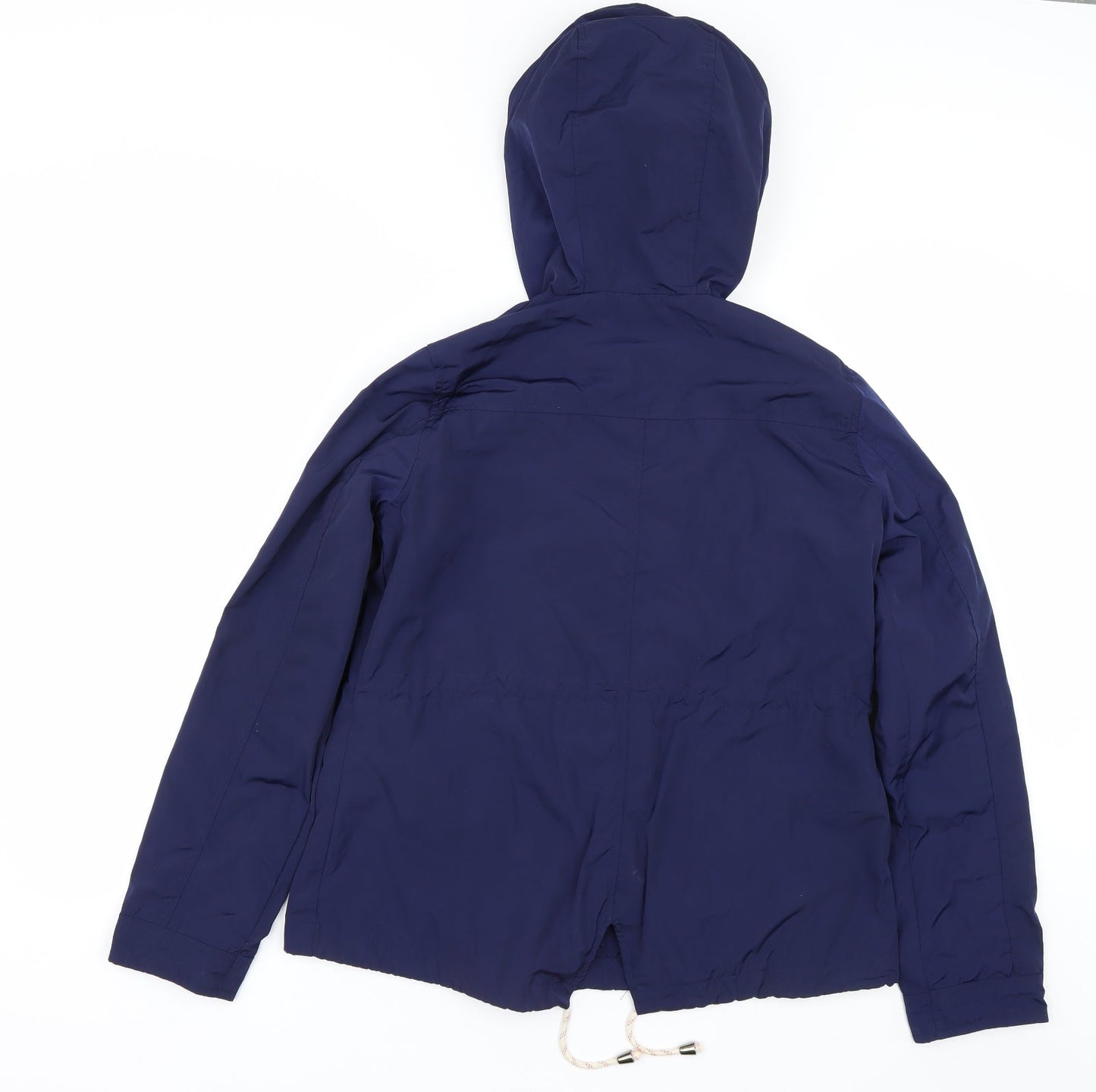 Womens UK Size 8 Atmosphere Blue Rain Coat