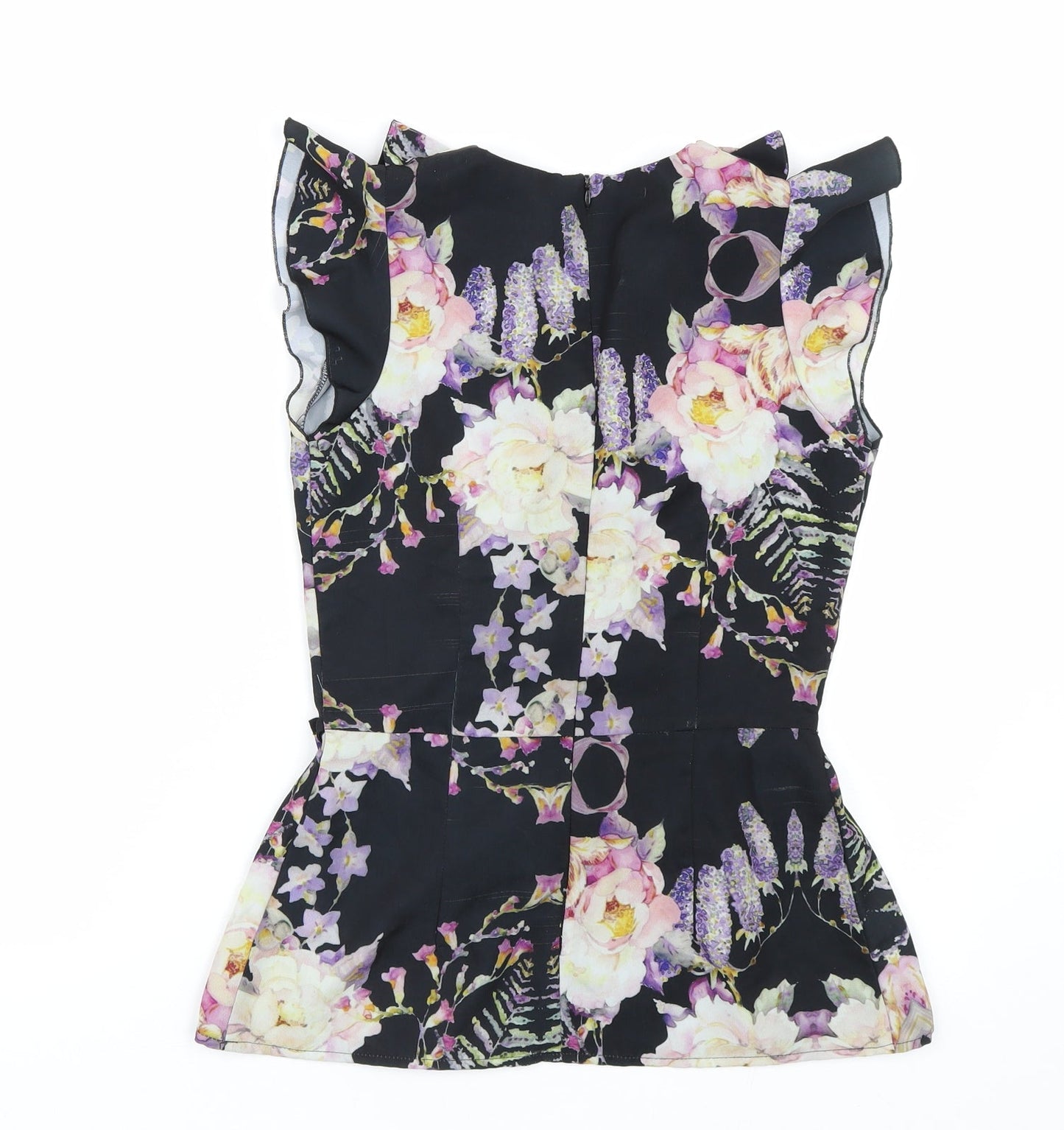 A wear Womens Multicoloured Floral  Basic Blouse Size 8