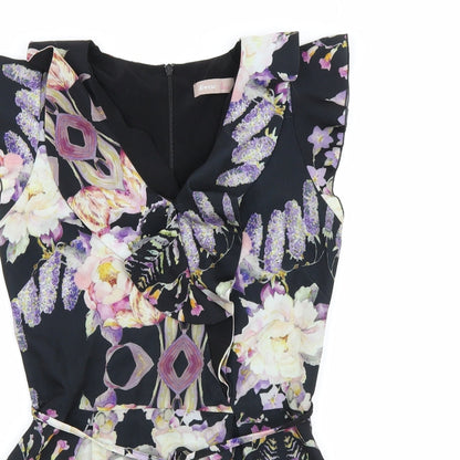 A wear Womens Multicoloured Floral  Basic Blouse Size 8