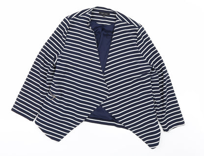 Womens UK Size 14 New Look Blue Cardigan Jumper