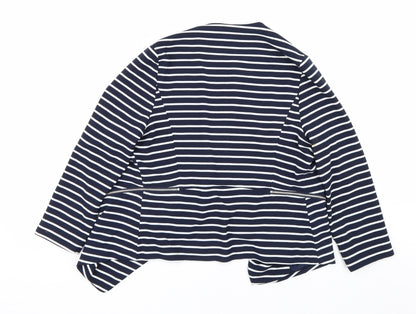 Womens UK Size 14 New Look Blue Cardigan Jumper