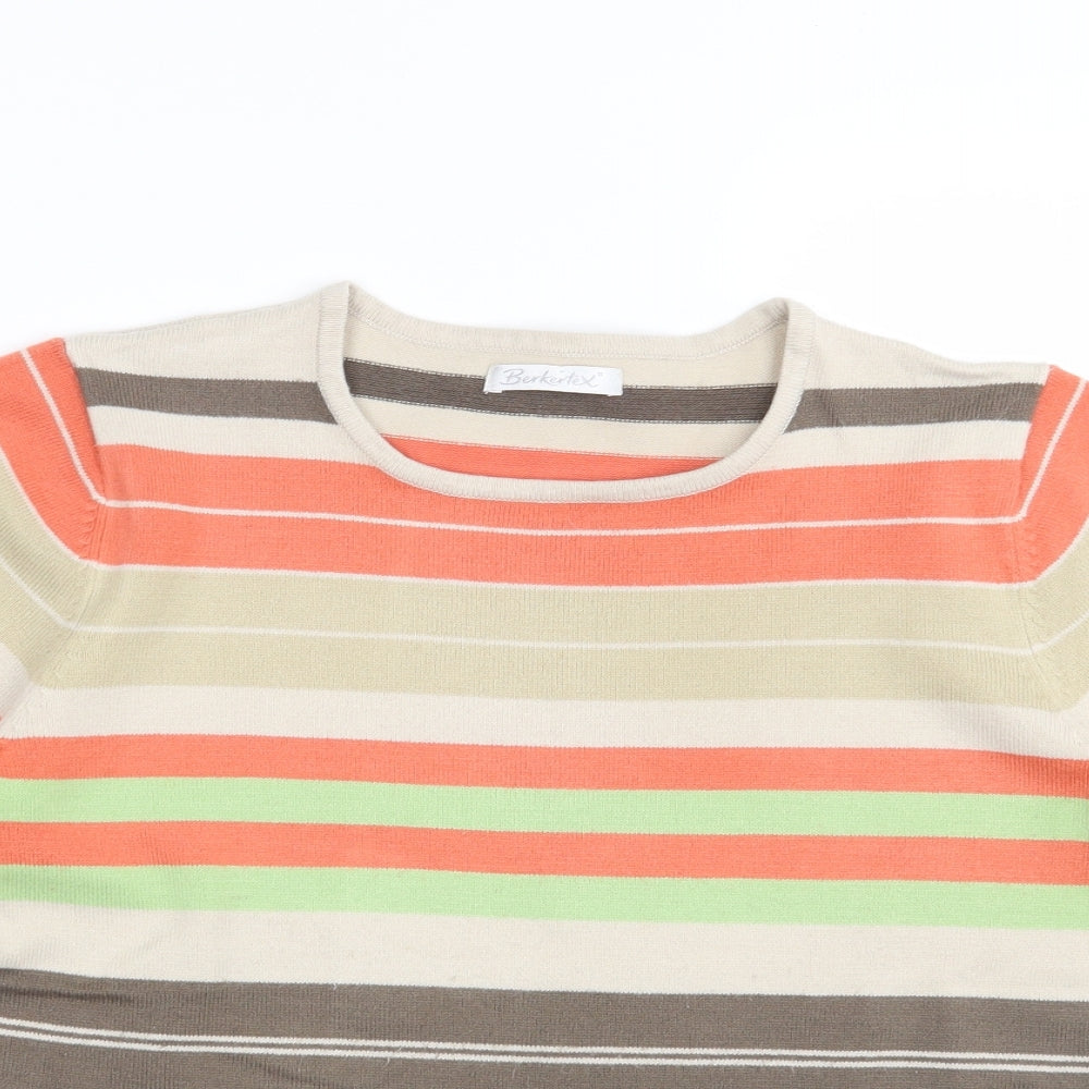 Womens UK Size 16 BERKETEX Multicoloured Pullover Jumper